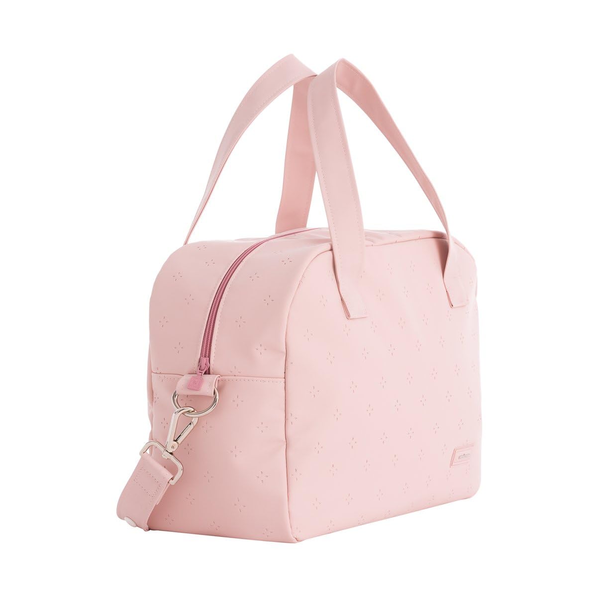Cambrass - Bolso carro maternal para bebe - bolso de maternidad para carritos de bebe - organizador para pañales y otras cosas de bebe - Twin Rosa 18x41x31 cm