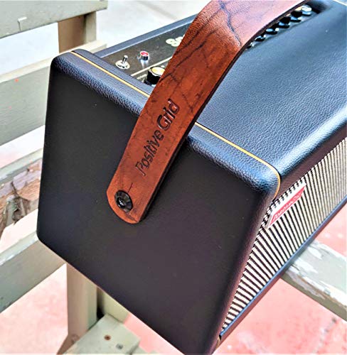 Leather Strap Saddle Positive Grid Guitar Personalize Compatible with Spark Amp2