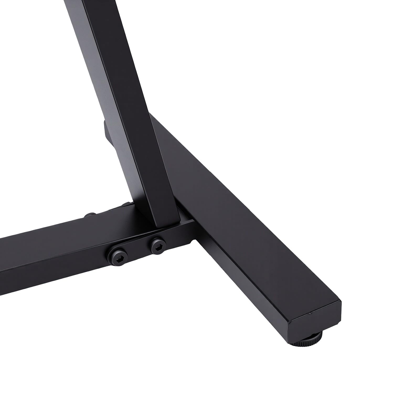 Weight Plate Storage Rack, 300 Lbs Capacity | Trwała stalowa konstrukcja, oszczędność miejsca, łatwa organizacja, trójkątny kształt