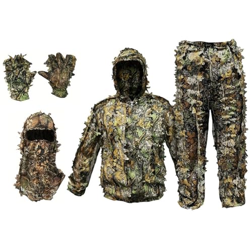 Costume Ghillie complet pour homme pour éviter de vous faire repérer