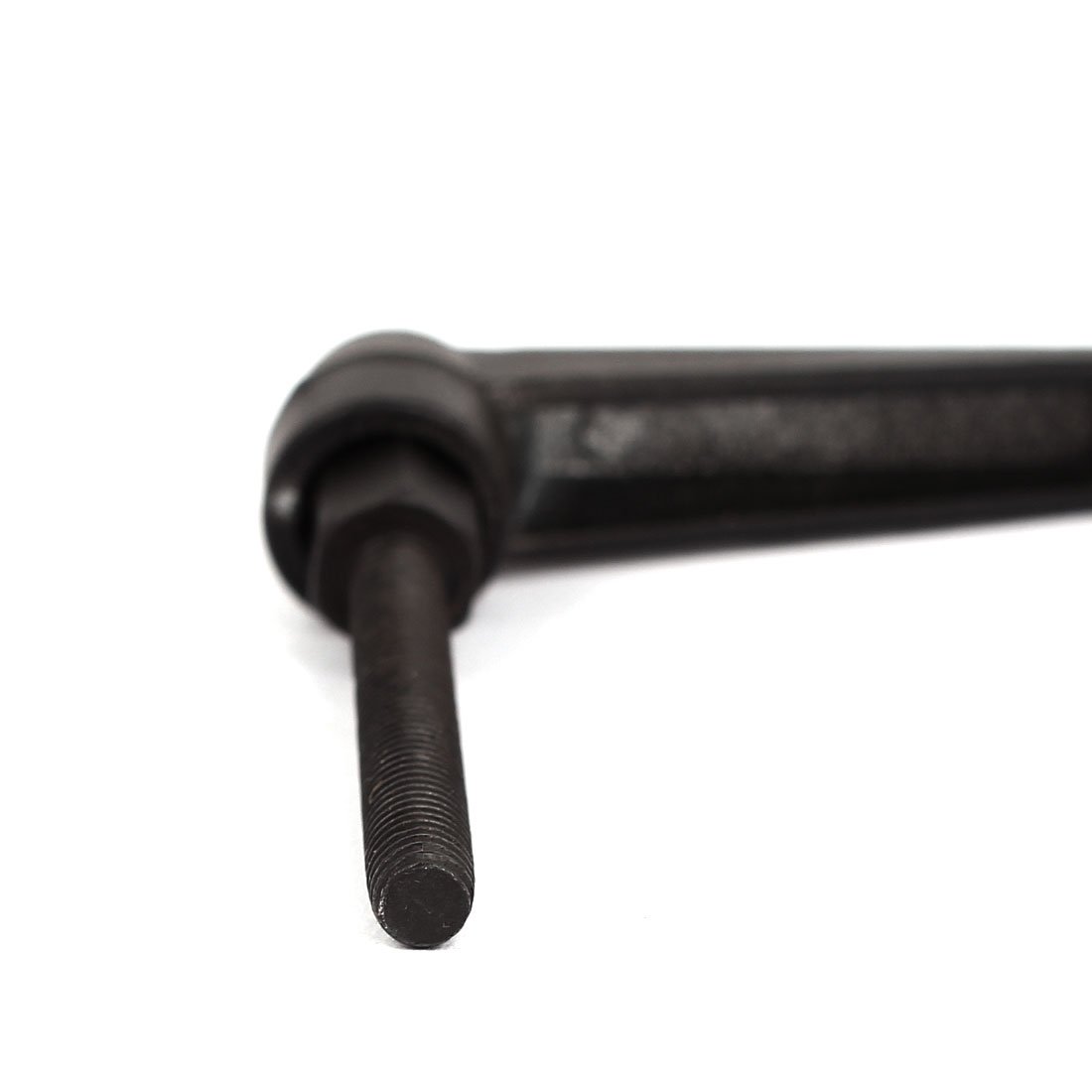 Aexit M5x40mm Thread Clamps 50mm Long Lever Lathe Machinery Adjustable Clamping Strap Clamps Handle 2pcs