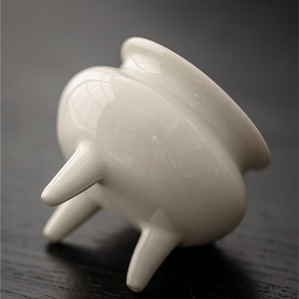 Bruciatore di Incenso Bruciatore di incenso cinese a tre gambe Bruciatore di aromaterapia in ceramica Bruciatore di incenso buddista for interni Bruciatore di aromaterapia for offerte Portaincenso
