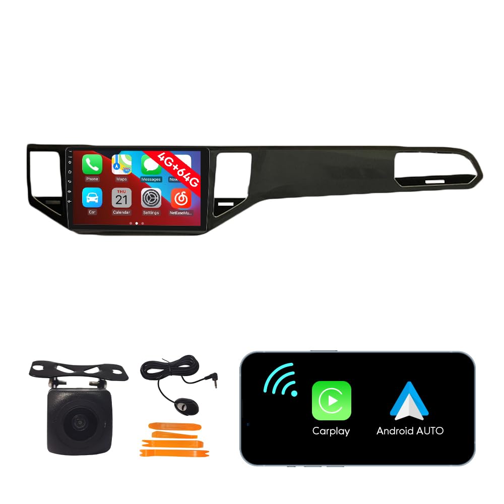 [4G 64G] Android Car Stereo FM Radio Carplay Android Auto 10