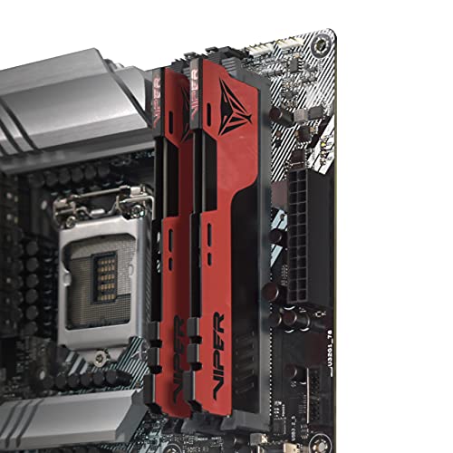 Image of Patriot Memory Viper Elite II DDR4 RAM 64GB (2X32GB) 4000MHz CL20 1.4v UDIMM Desktop Gaming Memory Kit Compatible with XMP - PVE2464G400C0K
