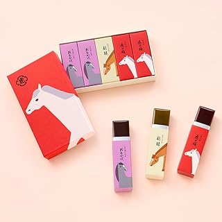 とらや 小形羊羹 5本入 干支パッケージ （メーカー包装 手提げ袋付き）