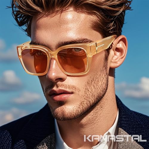 Image of KANASTAL Anti Blue Light Glasses for Women and Men | TR90 Frame,UV Protection,PC Lens,Lightweight,High Definition,Computer,Phone,Video Gaming,Television,Gaming,Screen