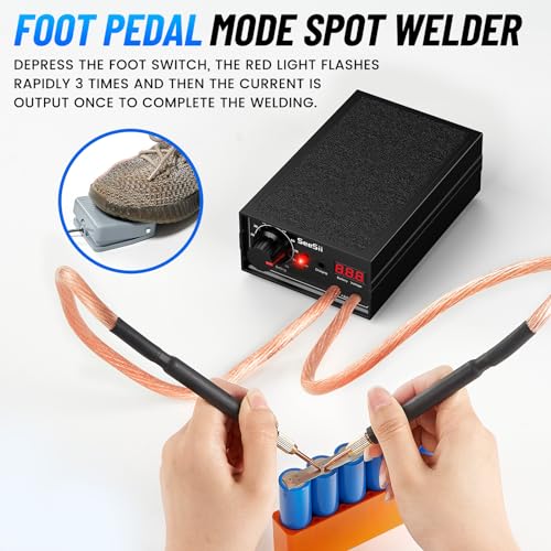 Seesii LI58CP5B0083FBA 8000W Spot Welder, 2024 Upgraded 0.1-0.3Mm Battery Spot Welder thumb #7