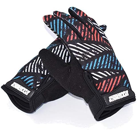 ZippyRooz Toddler Little Kids Full Finger Gloves (Geometric, Little Kids Medium (3-4)) Cover