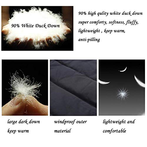 Mallimoda Boys' Hooded Down Coats Winter Warm Jacket Solid Puffer Coat4