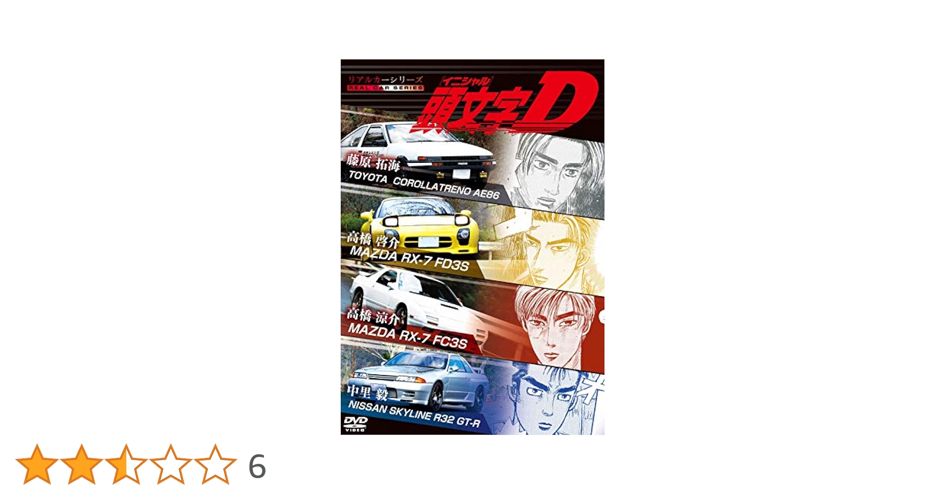(未使用･未開封品)リアルカーシリーズ 頭文字D [DVD] Amazon.co.jp: リアルカーシリーズ 頭文字D [DVD] : 趣味, 三木