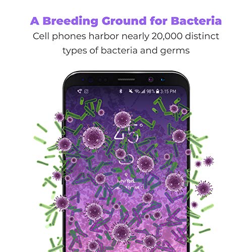 image for HoMedics UV Clean Phone Sanitizer, UV Light Sanitizer, Fast Germ Sanit