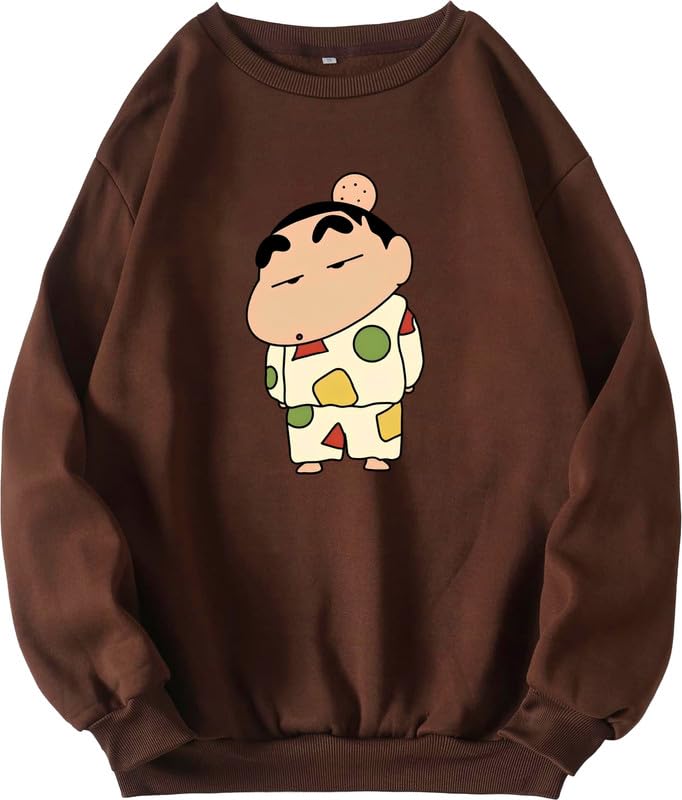 SNITCH Cute Sweatshirt Men Hoodie Women Anime Causal Stylish Latest Winter Jacket Black Lavender Beige White Pink Brown in black