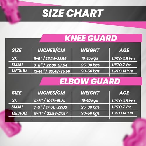 Image of JASPO Neo Kids Protective Gear Set | SX-4 | Knee Pads, Elbow Pads & Wrist Guards for Skating, Cycling & Skateboarding (Extra Small Size)