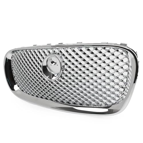 Calandre Jaguar XF argent chrome pour remplacer une grille cassée