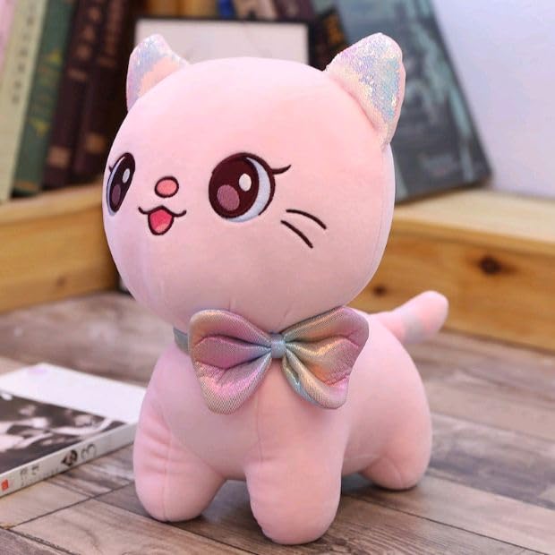Teddy Daddy - Cute Baby Kitty Kitten Cat Soft Toy Plush with Coloful Ears - Kids Love | 25 CM (B0D7TVM9N4) Amazon Price History, Amazon Price Tracker