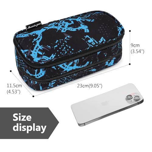 Image of Mountain guest Pencil Cases for kids, Large Capacity Pencil Pouch, Office College School Marker Organizer Case pen for Men Women Adult Teens