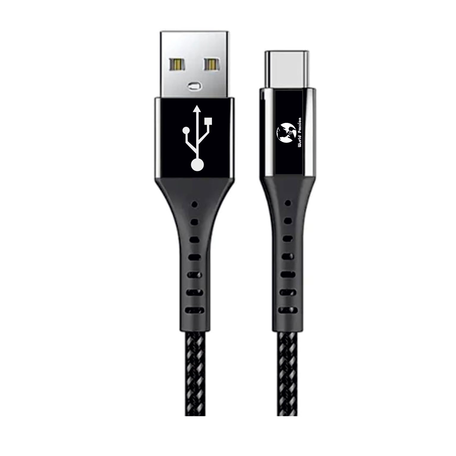 See full amazon price history chart for World Passion Nylon Braided 3A Type-C Fast Charging Data Cable Compatible with Tablet, Smartphone, Headphones, Charging Adapter (1 Mtr, Black) World Passion Nylon Braided 3A Type-C Fast Charging Data Cable Compatible with Tablet, Smartphone, Headphones, Charging Adapter (1 Mtr, Black) (B0CBMTJ81G) Amazon Price History, Amazon Price Tracker