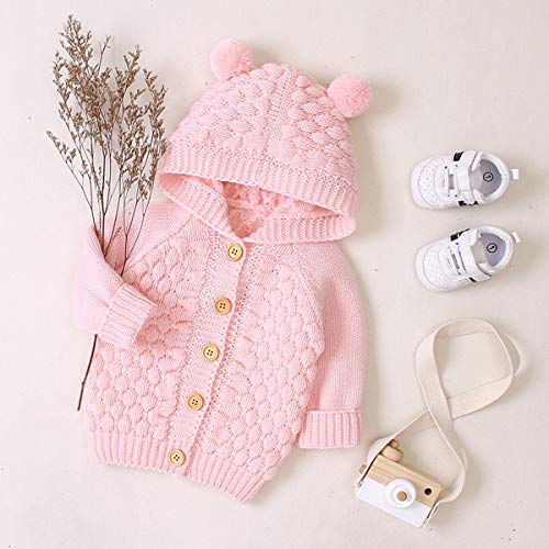 Borlai 3-24M Bambino Maglia Cappotto Carino Orso