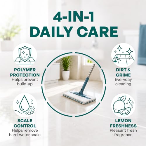 Image of GoTile Pro Daily Tile Cleaner 1L | All Purpose Tile, Floor & Wall Cleaner | Removes Grease, Dirt & Tough Stains | Restores Shine to Tiles | Daily Tile Floor Cleaner | Trusted by Professionals