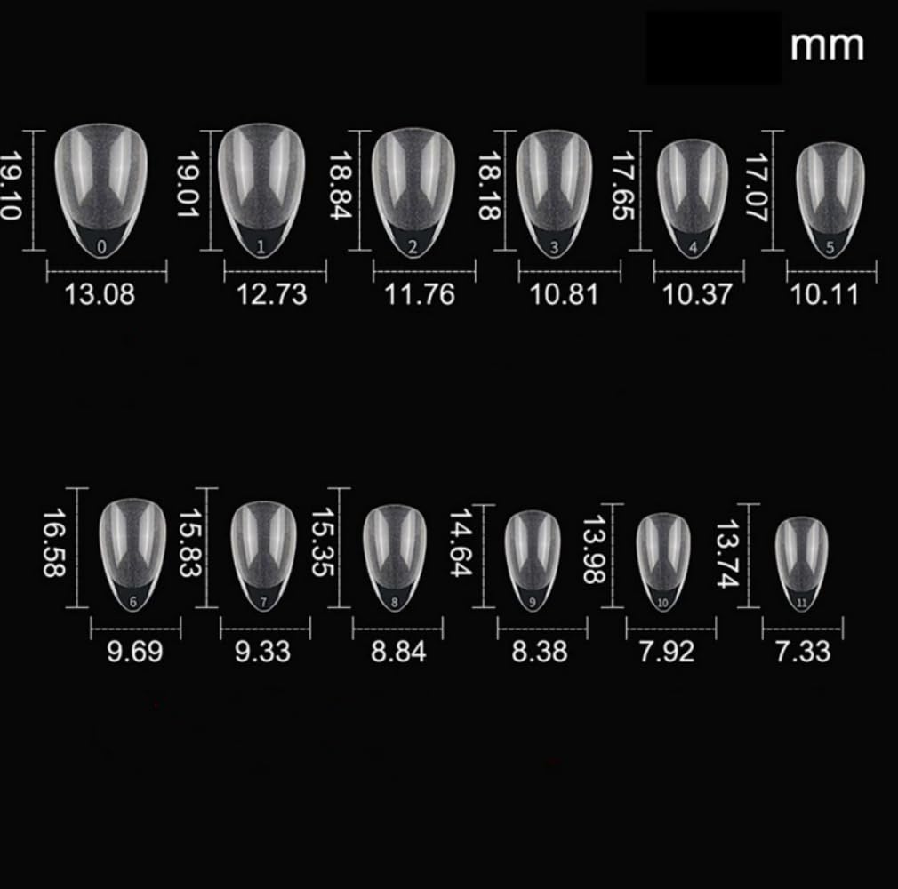 Nail Extension 240Pcs/Box Pre-shape Professional Extra Short False Nails Tips Durable XXS Press on Nails Small Nail Bed - Image 2