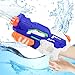 Produktbild NVIYAM Wasserpistole für Kinder 1200ml Wasserpistole Große Reichweite Wasserspritzpistole Wasserpistolen Spritzpistolen Reichweite 10-11 Meter Water Gun Wasser Kampf Spielzeu für Kinder/Erwachsene