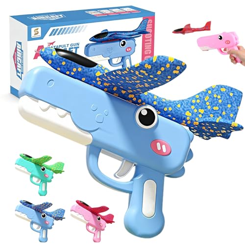 Lista de Toy 2 más recomendados. 40 Dinosaur Airplane Launcher Toy for Kids - 2 Pack Foam Glider Catapult Gun Aircraft, Outdoor Flying Games & Birthday Gifts for Boys Girls 3 4 5 6 7 8 Year Old, Styrofoam Plane Party...