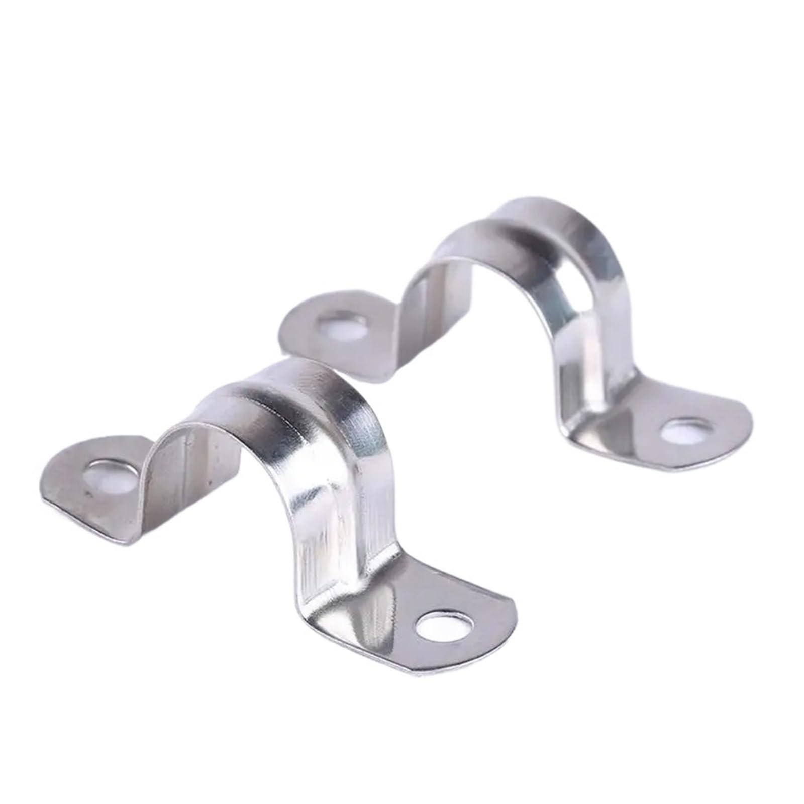 Clip Per Tubo Flessibile In Acciaio Inox 304, 57-80 Mm, Resistente (2 Pezzi - Foto 4