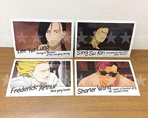 Amazon Banana Fishアニメイト限定 ブロマイド 4種セット李月龍 ユエルン シン スウ リンショーター ウォンフレデリック オーサー アイドル 芸能人グッズ 通販
