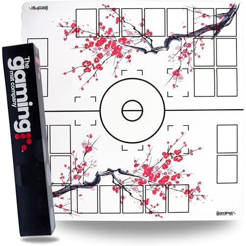 The Gaming mat Pokémon Compatible Tapis de Jeu pour 2 Joueurs – 72 x 72 x 0,4 cm