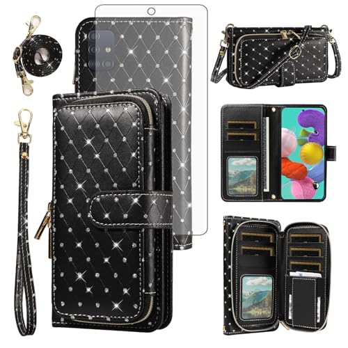 Coque Samsung A51 4G porte-cartes pour garder les mains libres en soirée