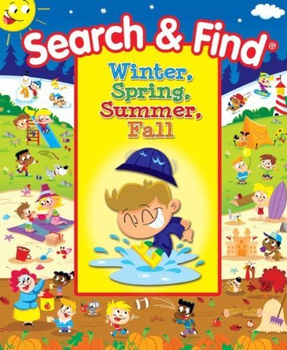 Search and Find: Winter, Spring, Summer, Fall 1588655784 Book Cover