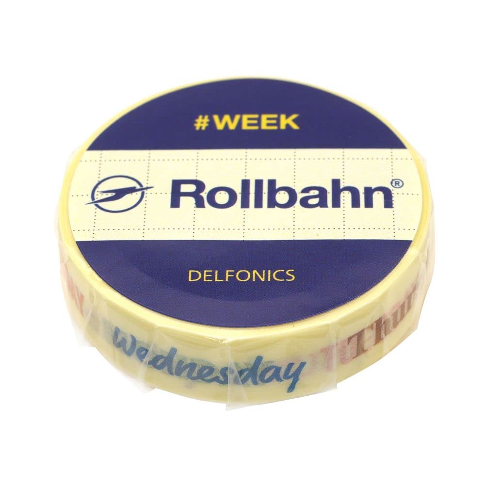 Amazon.co.jp: Rollbahn Masking Tape Diary [D:Day (Color