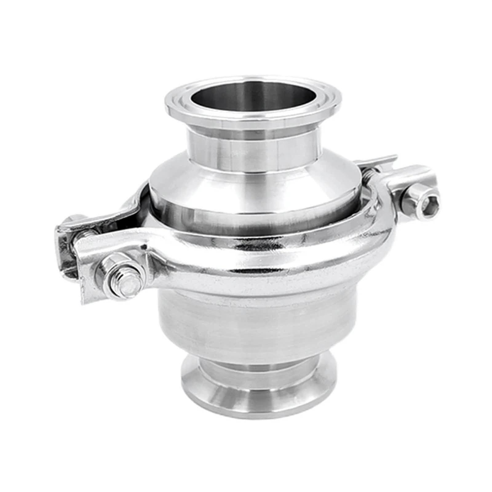 Zawór zwrotny z trzema zaciskami 3/4'' 1'' 1,5'' 2'' 2,5'' 3'' Jednokierunkowe zawory przepływowe ze stali nierdzewnej 304 (32 mm tuleja 50,5)
