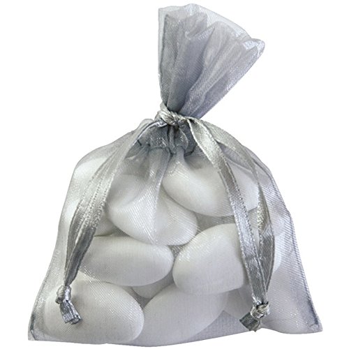 Santex - Sachet 10 Sacs Organza Gris