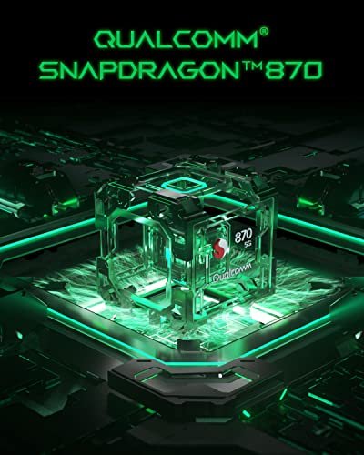 Black Shark 4 Unlocked Phone, 5G Gaming Phone, Fast Charging 120W Cell Phone 8+128GB, 144Hz Snapdragon 870 Android Phone, 6.67" 48MP 4500mAh NFC Mobile Phone Global Version -Black - Thumbnail 3