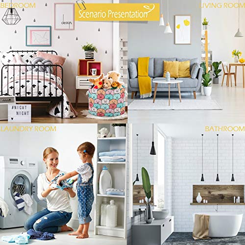 Image of visesunny Collapsible Large Capacity Basket Funny Pig Cartoon Animal Clothes Toy Storage Hamper with Durable Cotton Handles Home Organizer Solution for Bathroom, Bedroom, Nursery, Laundry,Closet
