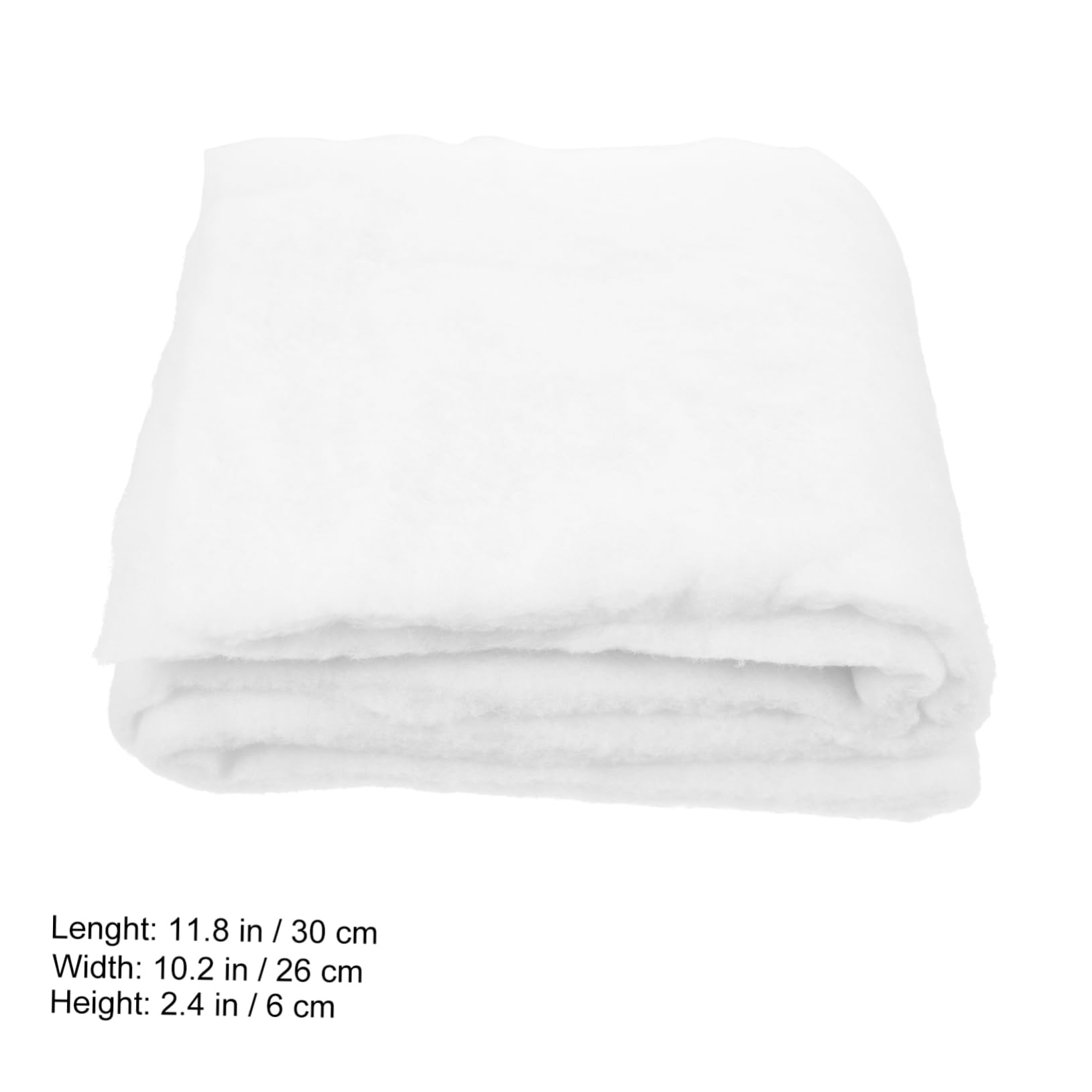 COLLBATH Aquarium Filter Pad Pond Fish Tank Filter Media Cotton Roll Water Polishing Pad for Clear Water, As Shown, 30X26X6cm - Image 3