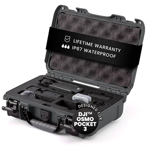 Image of NANUK Case 909 w /foam (C1915) for DJI Osmo Pocket 3 - Graphite