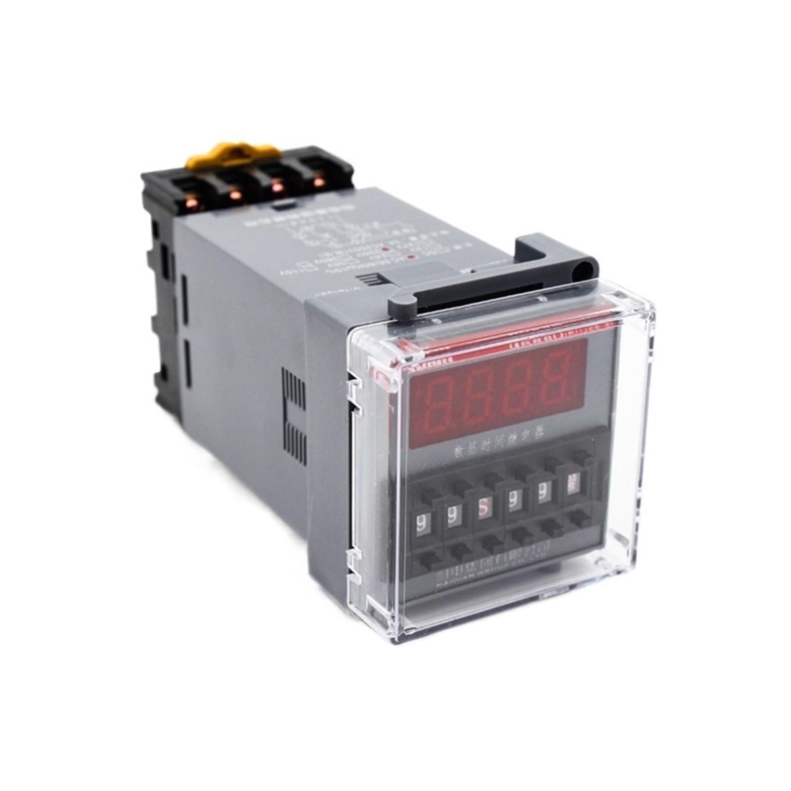 Relais temporisé DH48S-S commande de pompe et automatisme industriel AC220V