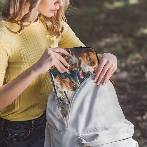 Funda para portátil 13-14 pulgadas con diseño de perros miniatura 6