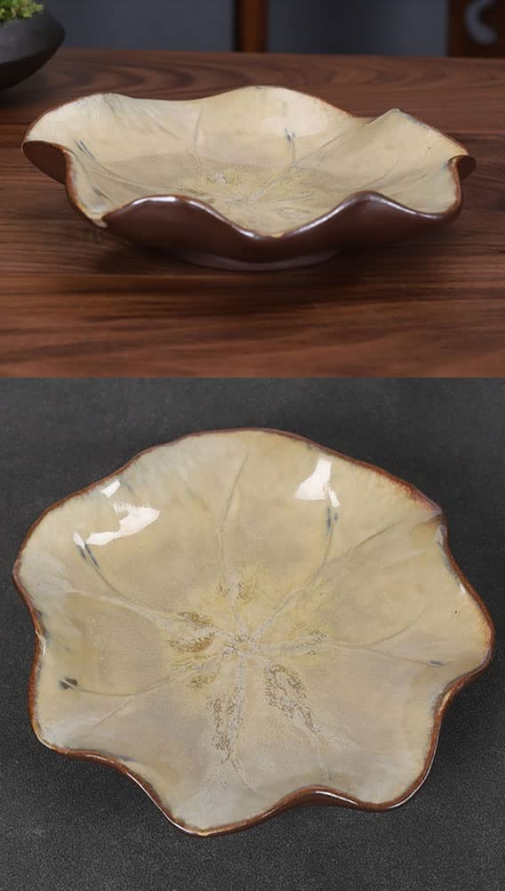 Japanese Ceramic Ikebana Flower Vase Flower Arranging Supplies,Flower Arrangement Container for Ikebana Vase & Flower Frog A09