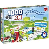 Diset Jumbo - 1000 KM - Juego Familiar y para niños - Edad 5-99