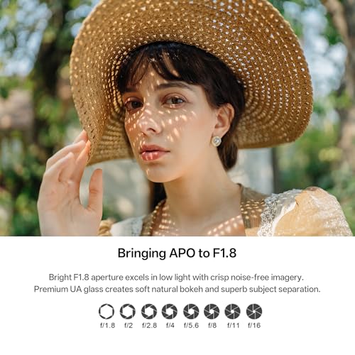 Image of VILTROX 35mm F1.8 f /1.8 II FE Full Frame Large Aperture Wide Angle Autofocus Lens Compatible with Sony E-Mount Mirrorless Cameras Alpha a7 a7II a7III a7R a7RII a7RIII a7RIV a7S a7SII a9 a7C