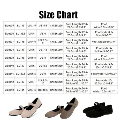 Dritnow Shoes, Women’s Ballet Flats Knit Mary Jane Flat Comfort Walking Slip-on Dressy Work Driving Shoes with Straps3