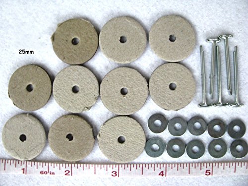bangdan Joints for complete Teddy Bear or Plush Animal, 25mm 5 Millboard Joints