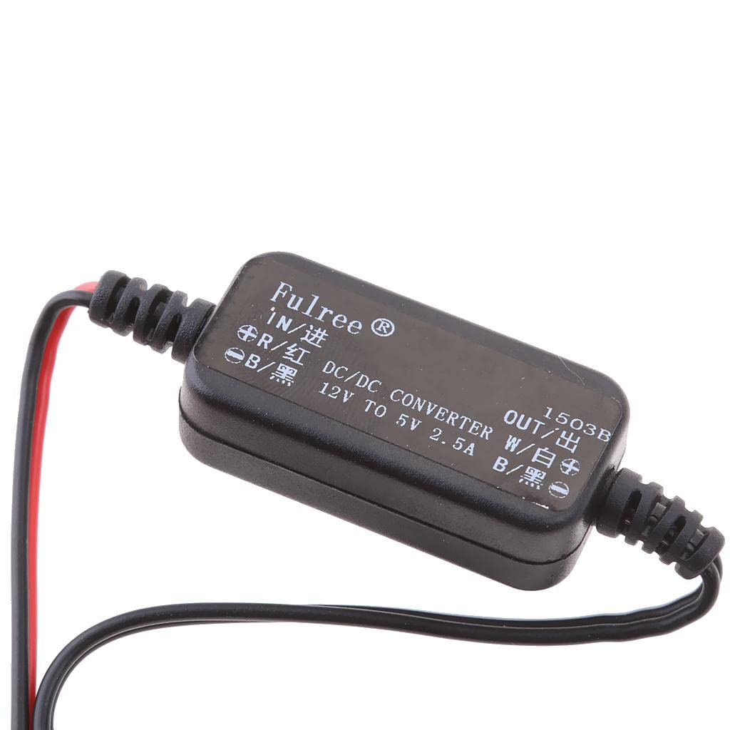 Optimuss DC-DC Step-Down Power Module 12V (8-16V) to 5V 2.5A Car Power Adapter-image-35