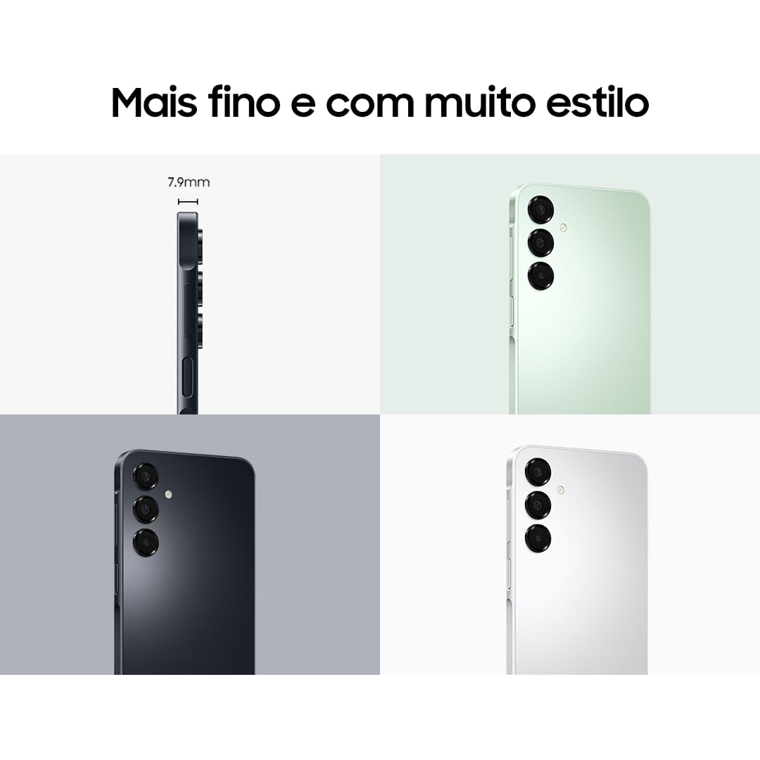 SAMSUNG Galaxy A16 4G Dual SIM (128GB, 2025) 6.7" 90Hz AMOLED, Splash Resistant, 8Core, 50MP Camera (Factory Unlocked International Model for GSM, Global) A165M/DS (25W Fast Charger Bundle, Black)