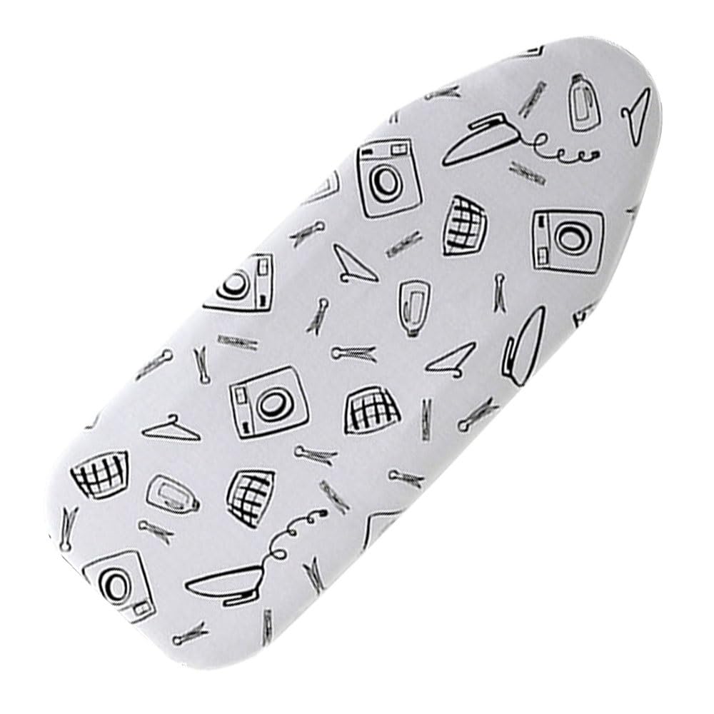 Funda para Tabla de Planchar Acolchada de Alta Res Funda de Repuesto for Tabla Planchar, 100% algodón, Multicolor, 102 x 43 cm (40 17 Pulgadas)(C)