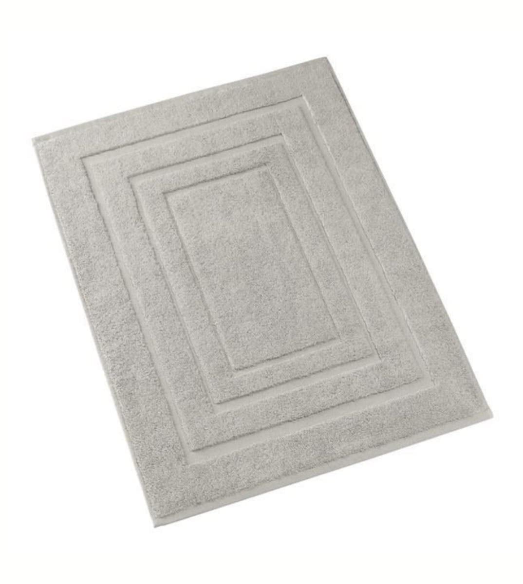 Tappeto da bagno rotondo - Embla (grigio chiaro