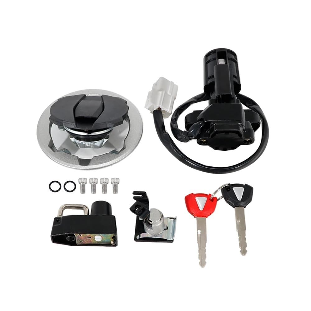 Set interruttore di blocco chiave di accensione Kit chiave moto for EX500 500 ER500 Z500 ER500 Z500 ABS SE SE ABS OEM: 27048-5276